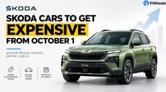 Skoda Cars To Get Expensive From October 1
